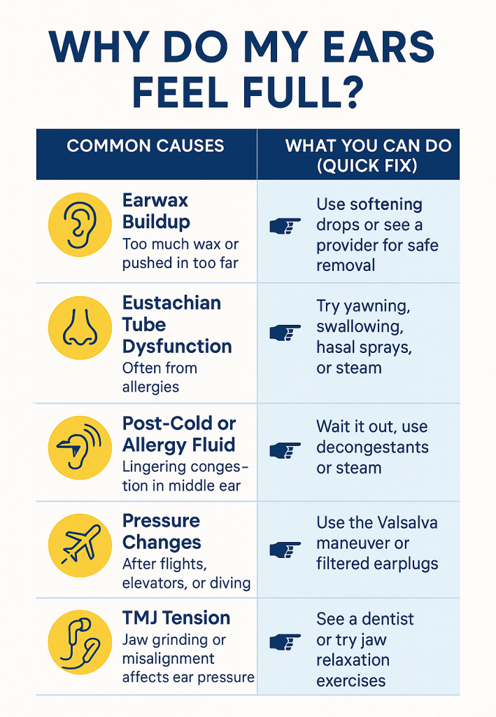 Clogged Ringing Ears Why Do Your Ears Feel Clogged Without Pain?