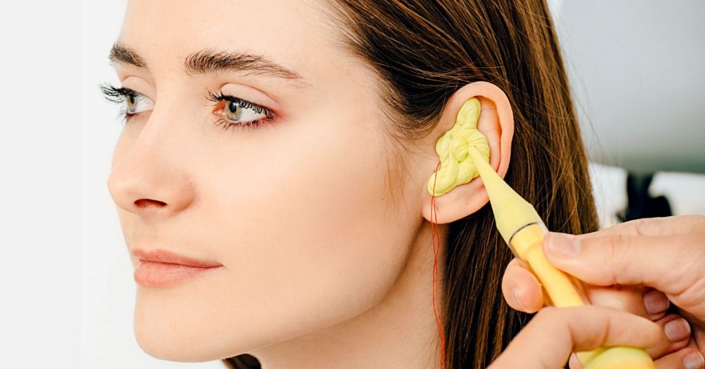 Custom vs universal earplugs side-by-side comparison