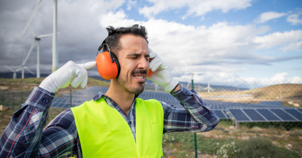 Smart hearing protection gear with advanced noise-cancelling features