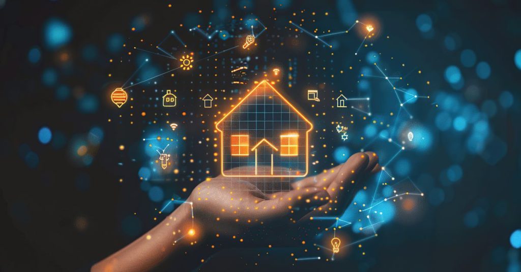 Hearing-friendly home with soundproofing and visual alert devices