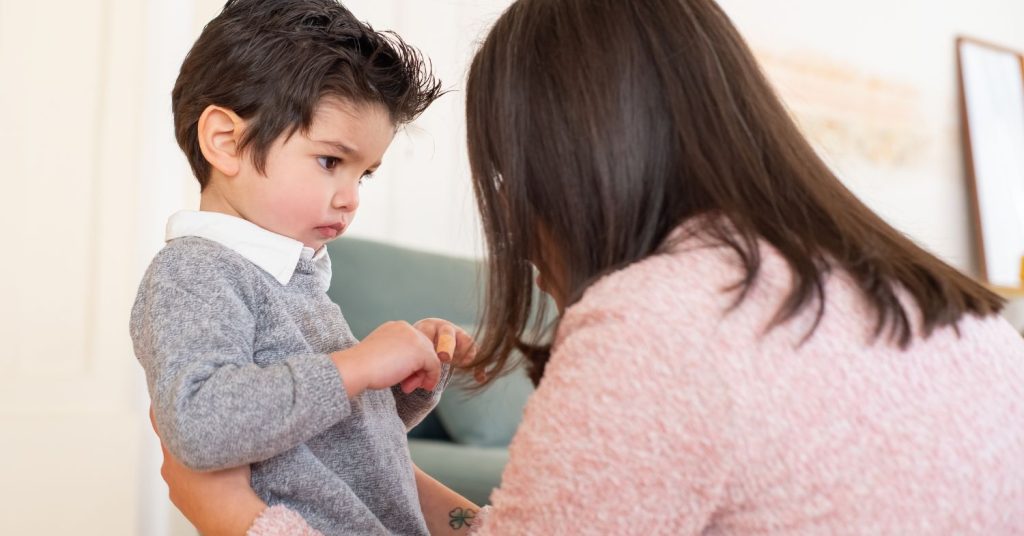 Parent noticing possible hearing problems in their child