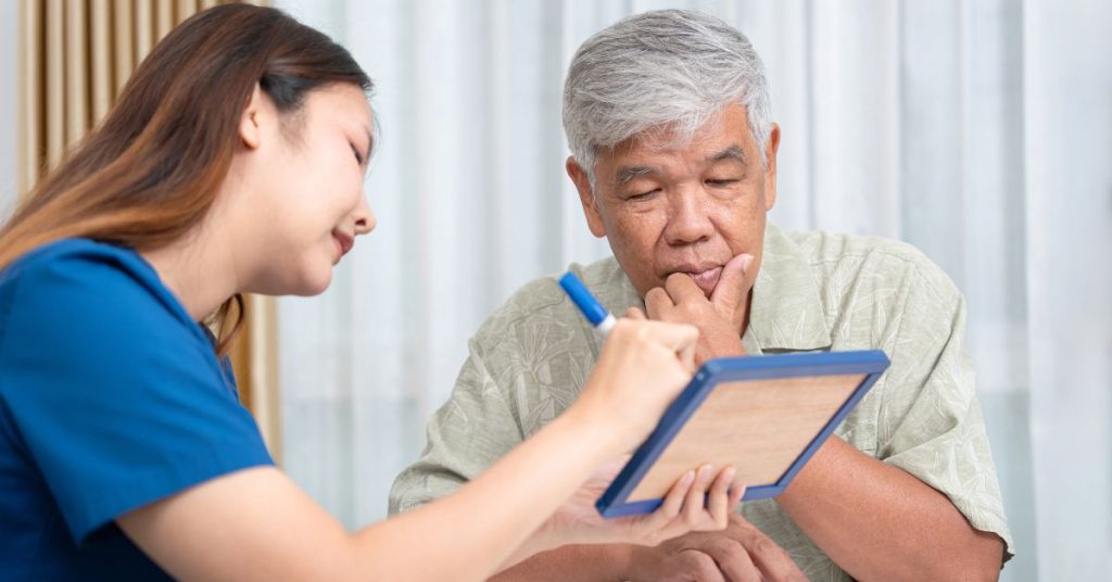 Hearing rehabilitation exercises after ear surgery